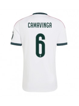 Moški Nogometna dresi replika Real Madrid Eduardo Camavinga #6 Domači 2026-27 Kratek rokav